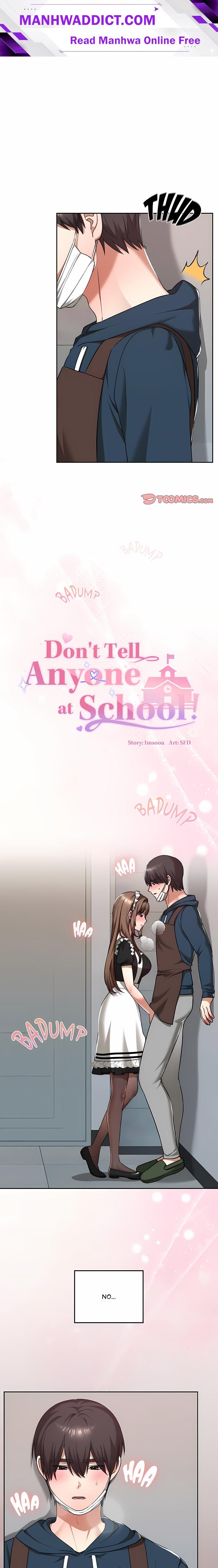 Don’t Tell Anyone at School! (Uncensored) - Chapter 35 Page 1