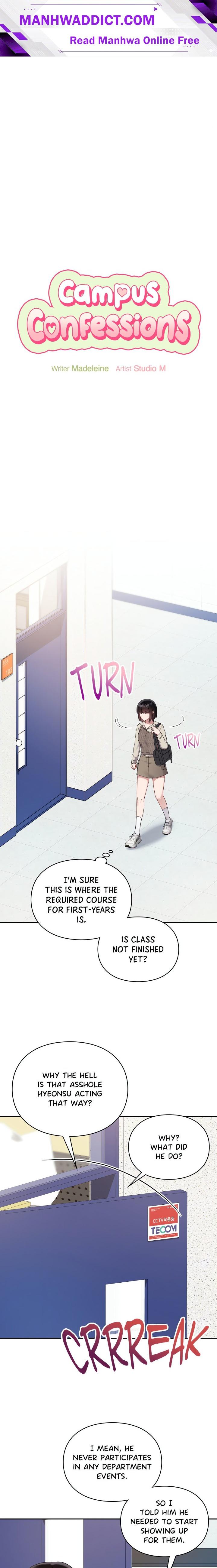 Campus Confessions - Chapter 25 Page 1