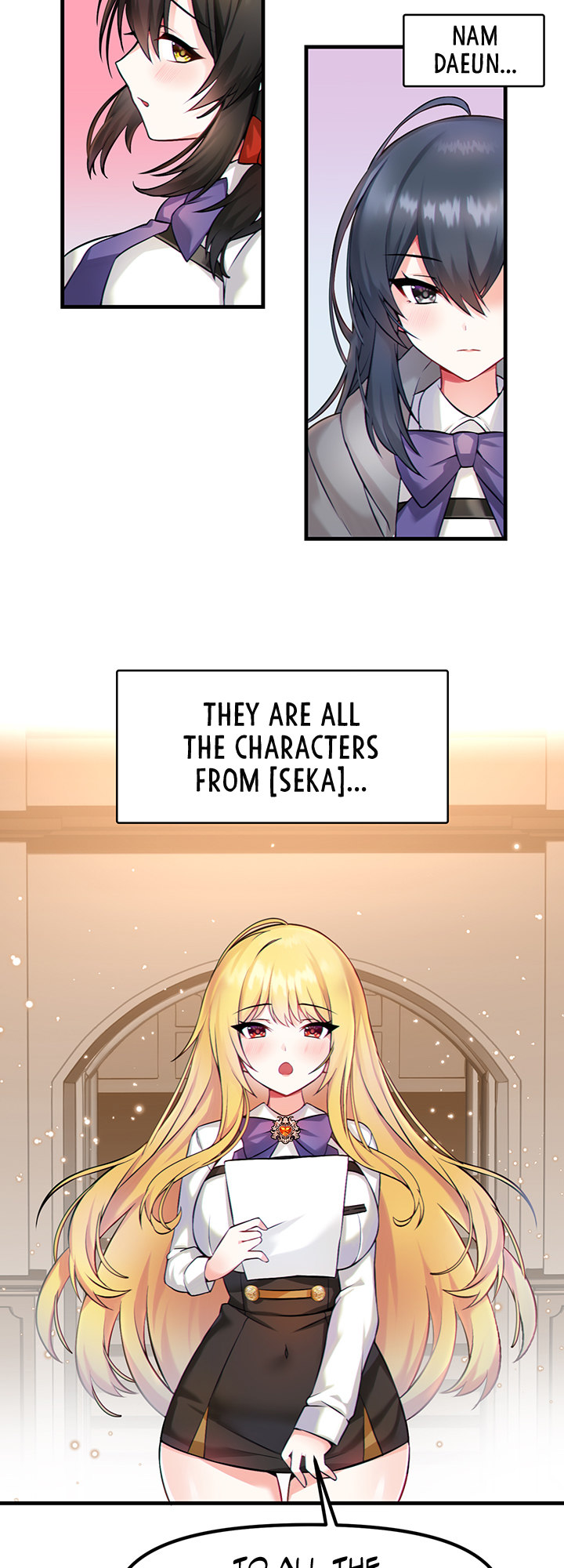 Trapped in the Academy’s Eroge - Chapter 1 Page 25
