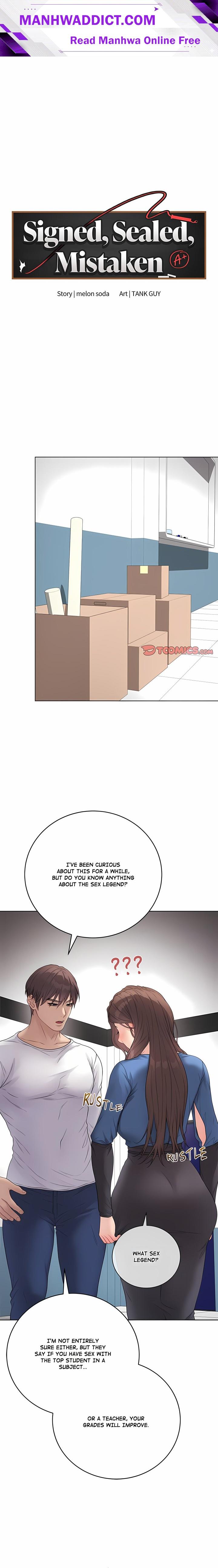 Signed, Sealed, Mistaken (Uncensored) - Chapter 65 Page 1