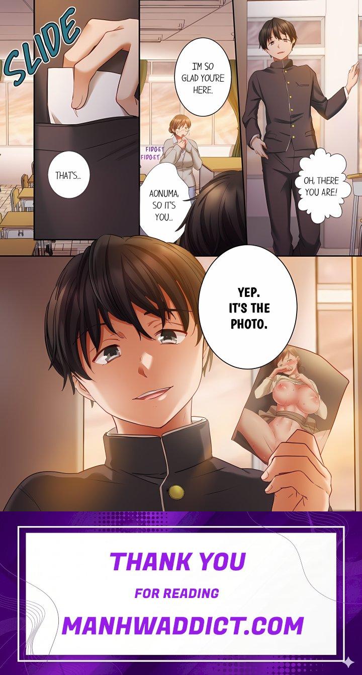 Sent to the Wrong Chat: Blackmailed by One of the Thirty Boys in My Class! (Uncensored) - Chapter 3 Page 24