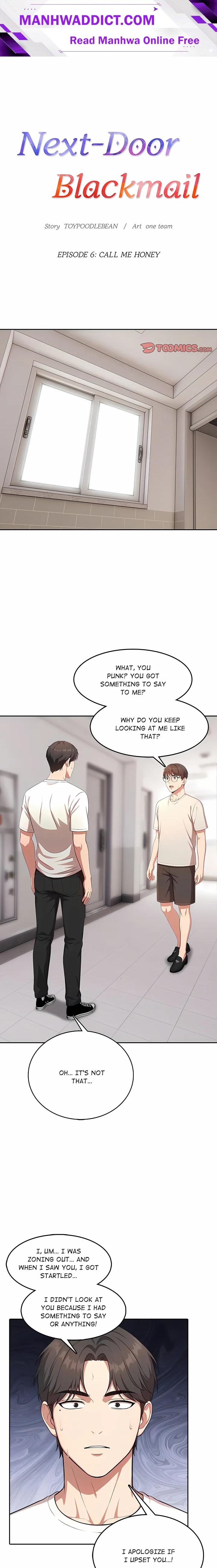 Next-Door Blackmail - Chapter 6 Page 1