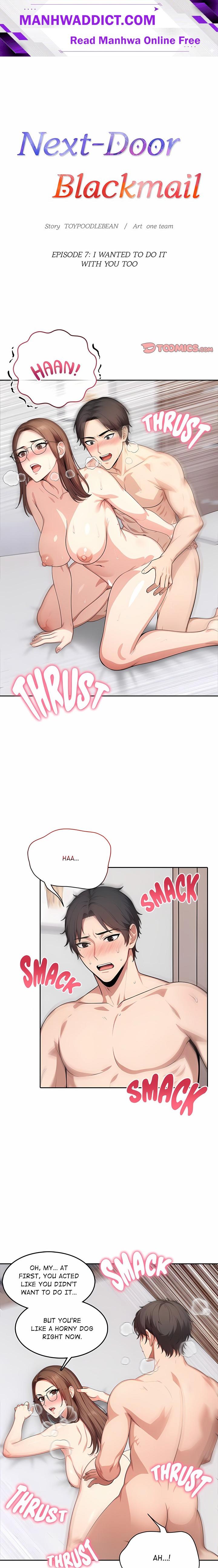Next-Door Blackmail - Chapter 7 Page 1