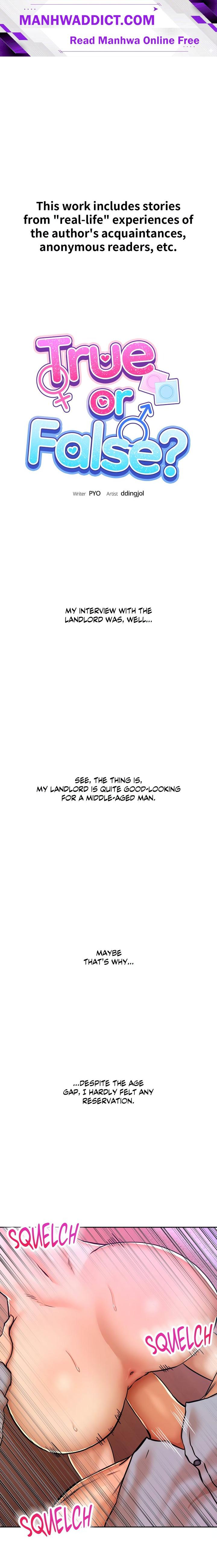True or False? (Uncensored) - Chapter 12 Page 1