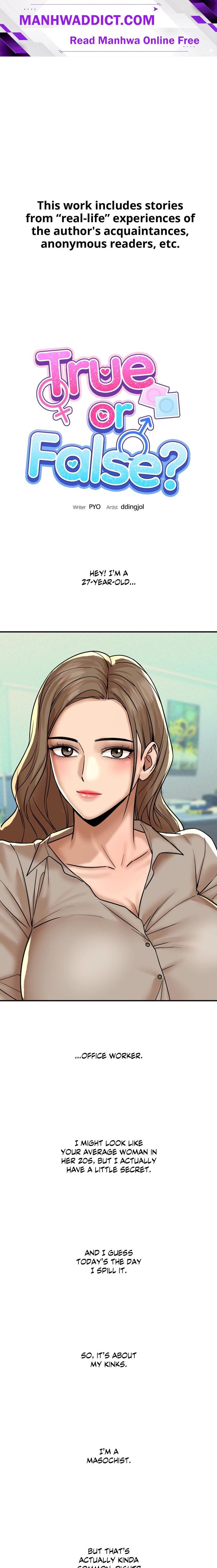 True or False? (Uncensored) - Chapter 180 Page 1