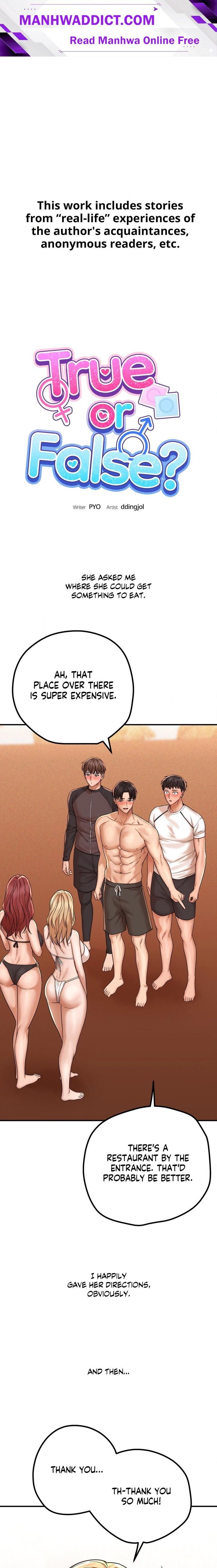 True or False? (Uncensored) - Chapter 201 Page 1