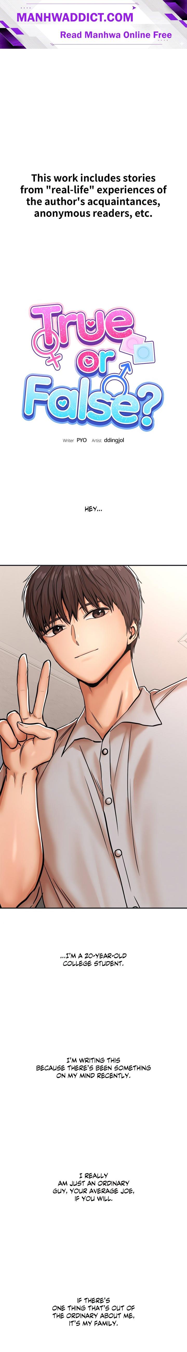 True or False? (Uncensored) - Chapter 37 Page 1
