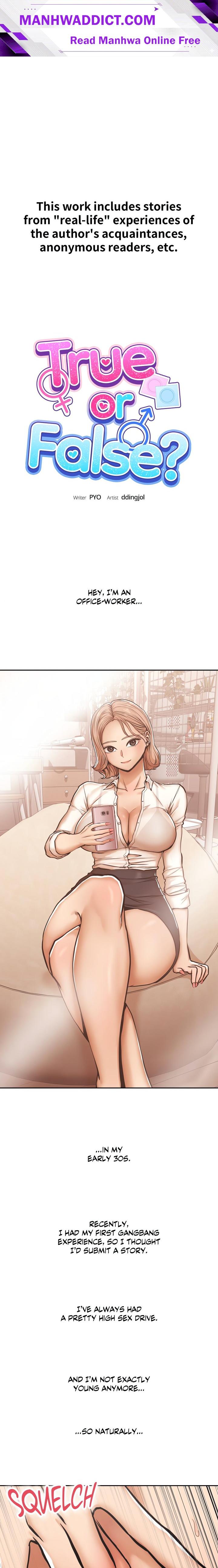 True or False? (Uncensored) - Chapter 9 Page 1