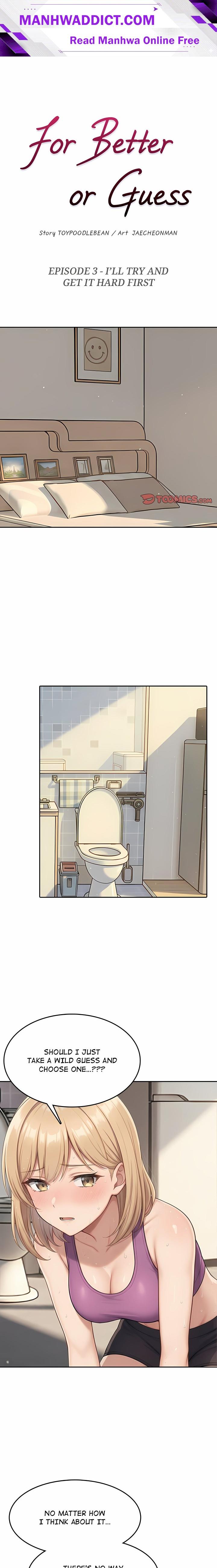 For Better or Guess - Chapter 3 Page 1